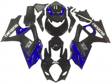Carenados Moto Suzuki GSXR 1000 2007-2008 - Negro Brillante Negro Mate Azul Gris Asequibles