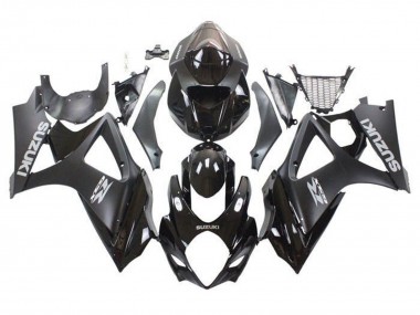 Carenados Moto Suzuki GSXR 1000 2007-2008 - Negro Brillante Negro Mate Gris Asequibles