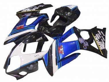 Carenados Moto Suzuki GSXR 1000 2007-2008 - Blanco Azul Negro Corona Asequibles