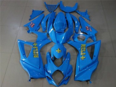 Carenados Moto Suzuki GSXR 1000 2007-2008 - Azul Oro Rizla Asequibles