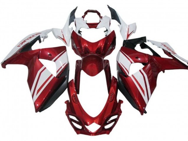 Carenados Moto Suzuki GSXR 1000 2009-2016 - Blanco Rojo Asequibles