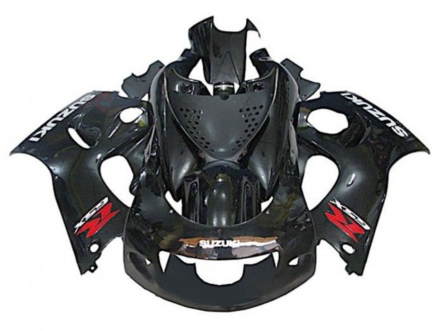 Carenados Moto Suzuki GSXR 600 / GSXR 750 1996-2000 - Negro Blanco Rojo Asequibles
