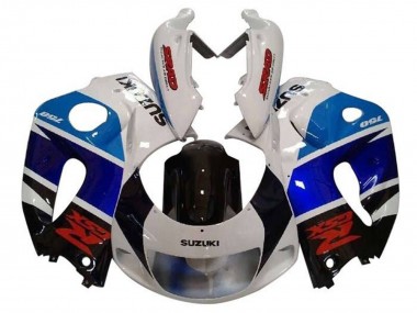 Carenados Moto Suzuki GSXR 600 / GSXR 750 1996-2000 - Blanco Negro Double Azul Rojo Asequibles