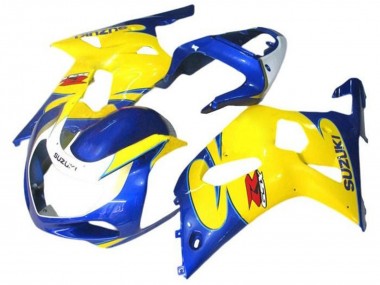 Carenados Moto Suzuki GSXR 600 / GSXR 750 2001-2003 - Azul Amarillo Blanco Asequibles