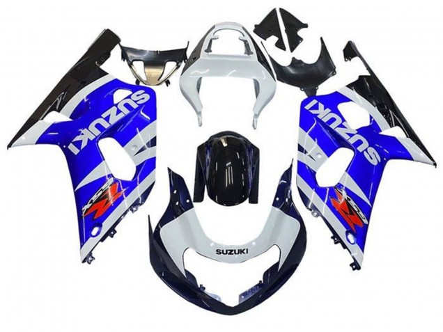 Carenados Moto Suzuki GSXR 600 / GSXR 750 2001-2003 - Blanco Azul Negro Brillante Rojo Asequibles