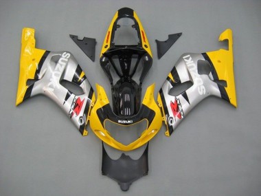 Carenados Moto Suzuki GSXR 600 / GSXR 750 2001-2003 - Amarillo Plata Negro Brillante Rojo Asequibles