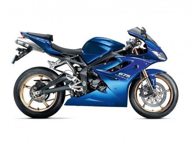 Carenados Moto Triumph Daytona 675 Triple 2009-2012 - Azul Asequibles
