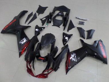 Carenados Moto Suzuki GSXR 600 / GSXR 750 2011-2024 - Negro Mate Negro Brillante Rojo Blanco Asequibles