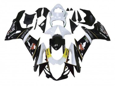 Carenados Moto Suzuki GSXR 600 / GSXR 750 2011-2024 - Blanco Amarillo Negro Alstare Dark Dog Asequibles