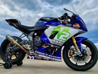 Carenados Moto Yamaha YZF R7 2021-2024 - Azul N2 Asequibles