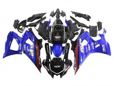 Carenados Moto Yamaha YZF R7 2021-2024 - Negro Azul Rojo Raya Asequibles