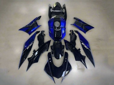 Carenados Moto Yamaha YZF R3/R25 2019-2021 - Azul Azul Oscuro Brillante Asequibles