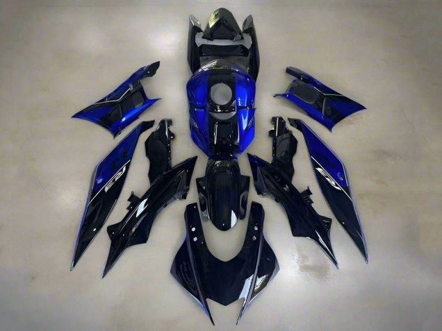 Carenados Moto Yamaha YZF R3/R25 2019-2021 - Azul Azul Oscuro Brillante Asequibles