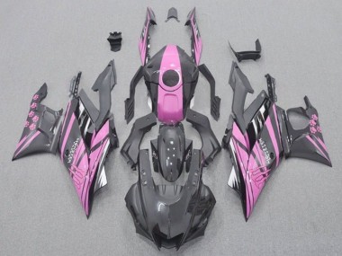 Carenados Moto Yamaha YZF R3/R25 2019-2021 - Rosa Negro Monstruo Asequibles