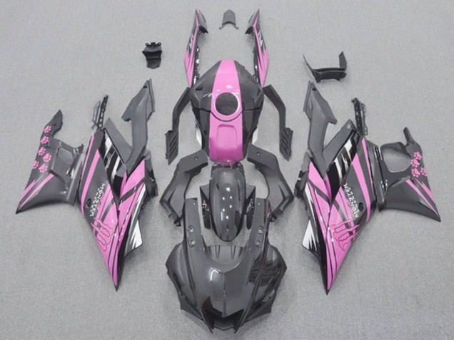 Carenados Moto Yamaha YZF R3/R25 2019-2021 - Rosa Negro Monstruo Asequibles