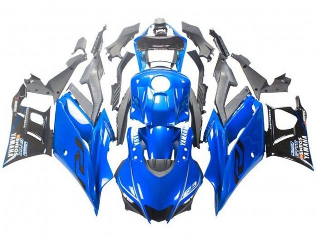 Carenados Moto Yamaha YZF R3/R25 2019-2021 - Azul Negro Asequibles