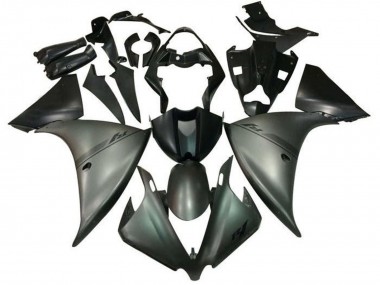 Carenados Moto Yamaha YZF 1000 R1 2012-2014 - Gris Mate Negro Mate Asequibles