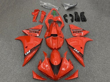 Carenados Moto Yamaha YZF 1000 R1 2012-2014 - Rojo Negro Asequibles
