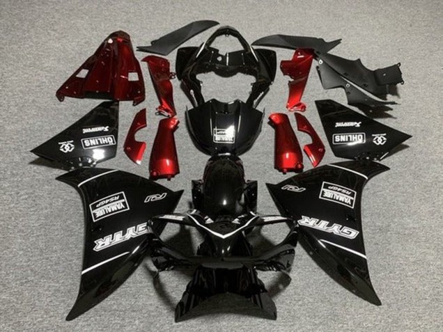 Carenados Moto Yamaha YZF 1000 R1 2012-2014 - Negro Brillante Rojo Blanco GYTR Yamalube QHLINS Asequibles