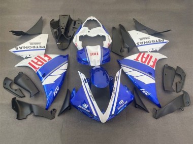 Carenados Moto Yamaha YZF 1000 R1 2012-2014 - Blanco Azul Rojo Fiat Asequibles