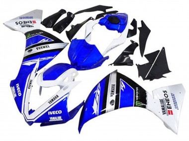 Carenados Moto Yamaha YZF 1000 R1 2012-2014 - Azul Blanco Negro Verde IVECO Yamalube Monstruo Asequibles