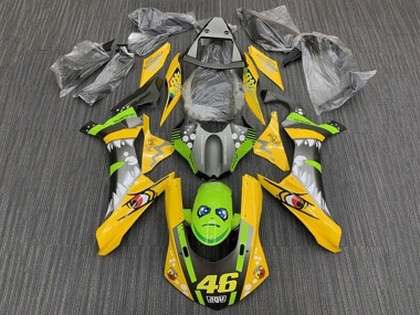 Carenados Moto Yamaha YZF 1000 R1 2015-2019 - Amarillo Verde Tiburón 46 Asequibles