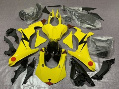 Carenados Moto Yamaha YZF 1000 R1 2015-2019 - Amarillo Rojo Pikachu Asequibles