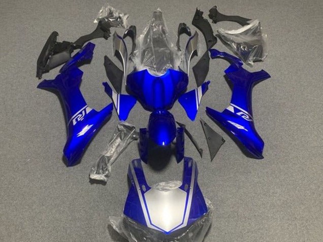Carenados Moto Yamaha YZF 1000 R1 2015-2019 - Azul Plata Asequibles