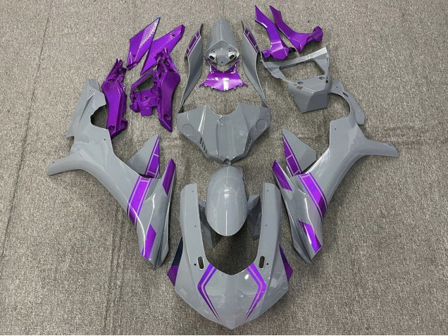 Carenados Moto Yamaha YZF 1000 R1 2015-2019 - Nardo Gris Púrpura Asequibles