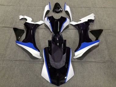 Carenados Moto Yamaha YZF 1000 R1 2015-2019 - Blanco Negro Brillante Azul Asequibles