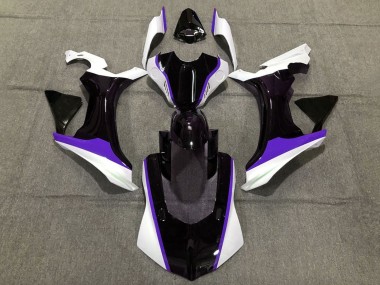 Carenados Moto Yamaha YZF 1000 R1 2015-2019 - Blanco Negro Brillante Púrpura Asequibles