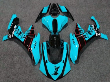 Carenados Moto Yamaha YZF 1000 R1 2015-2019 - Azul Negro Rojo Asequibles