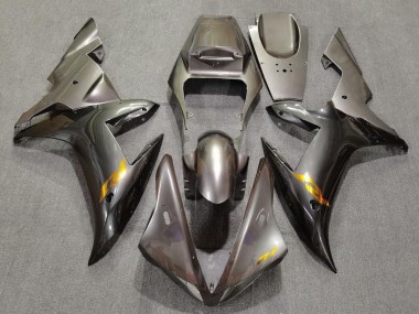 Carenados Moto Yamaha YZF 1000 R1 2002-2003 - Gris Oro Calcomanías Asequibles