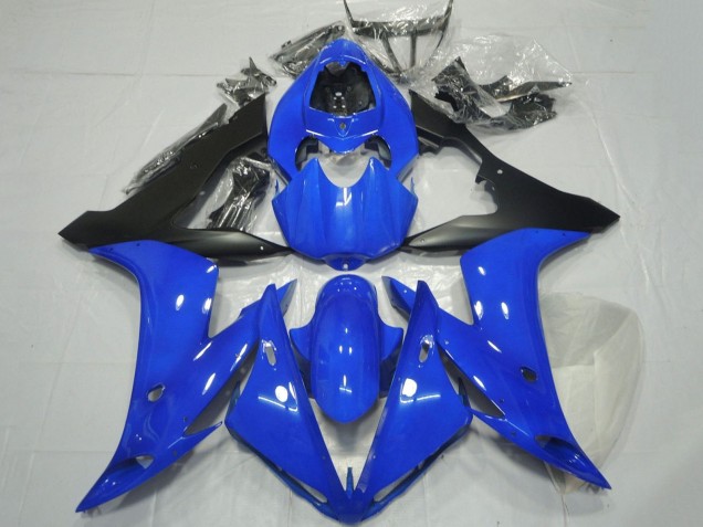 Carenado Moto Yamaha YZF 1000 R1 2004-2006 - Azul Negro Mate Asequibles