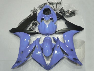Carenados Moto Yamaha YZF 1000 R1 2004-2006 - Azul Negro Mate Asequibles