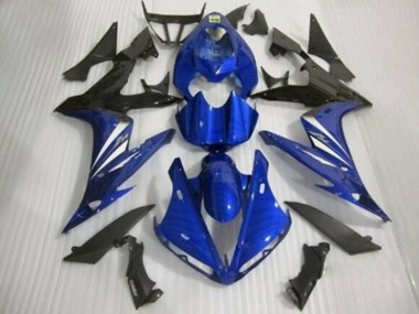 Carenado Moto Yamaha YZF 1000 R1 2004-2006 - Azul Blanco Negro Brillante Asequibles
