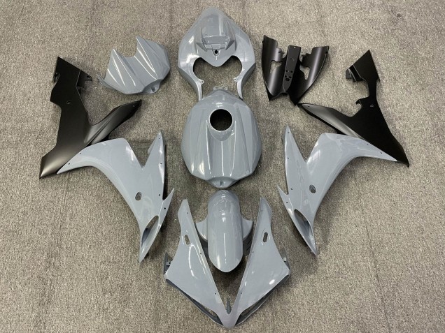 Carenados Moto Yamaha YZF 1000 R1 2004-2006 - Nardo Gris Negro Mate Asequibles