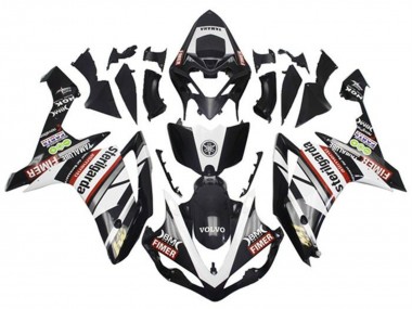 Carenados Moto Yamaha YZF 1000 R1 2007-2008 - Blanco Rojo Negro Volvo Fimer Yamalube Sterilgarda Asequibles