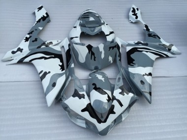 Carenados Moto Yamaha YZF 1000 R1 2007-2008 - Blanco Gris Negro Camouflage Asequibles