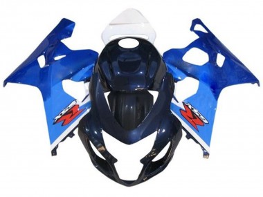 Carenados Moto Suzuki GSXR 600 / GSXR 750 2004-2005 - Blanco Azul Rojo Asequibles