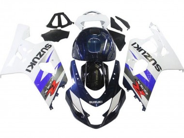 Carenados Moto Suzuki GSXR 600 / GSXR 750 2004-2005 - Blanco Azul Negro Rojo Asequibles
