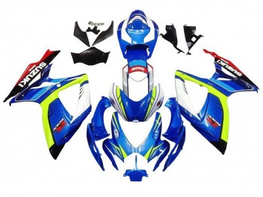 Carenados Moto Suzuki GSXR 600 / GSXR 750 2006-2007 - Azul Amarillo Blanco Rojo Asequibles