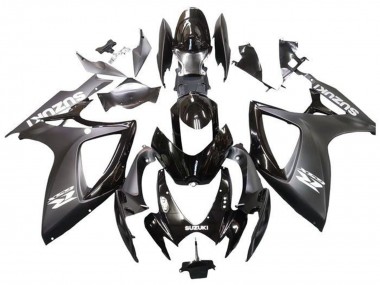 Carenados Moto Suzuki GSXR 600 / GSXR 750 2006-2007 - Negro Mate Negro Brillante Blanco Asequibles