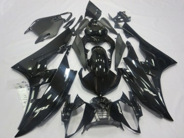 Carenados Moto Yamaha YZF R6 2006-2007 - Negro Brillante Negro Mate Asequibles