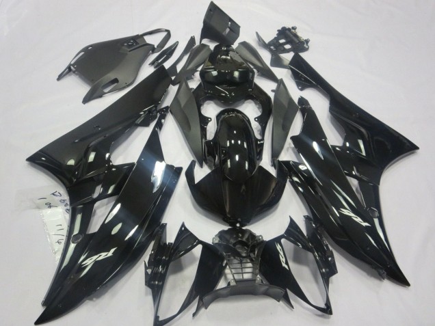 Carenados Moto Yamaha YZF R6 2006-2007 - Negro Brillante Negro Mate Asequibles