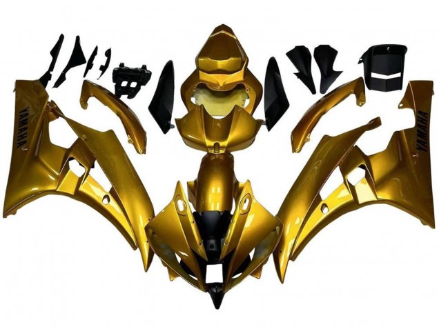 Carenados Moto Yamaha YZF R6 2006-2007 - Oro Asequibles