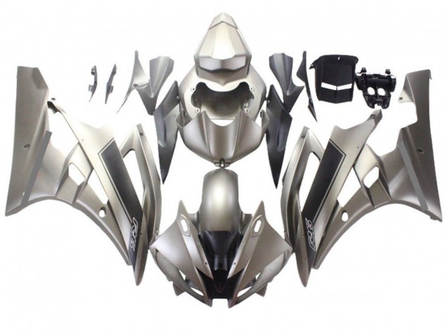 Carenados Moto Yamaha YZF R6 2006-2007 - Plata Gris Asequibles