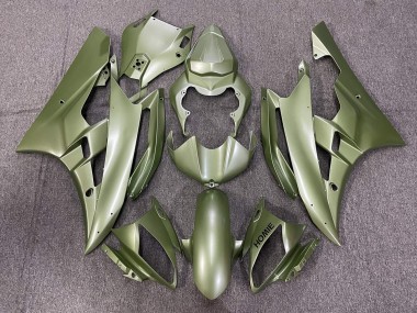 Carenados Moto Yamaha YZF R6 2006-2007 - Verde Oliva Asequibles