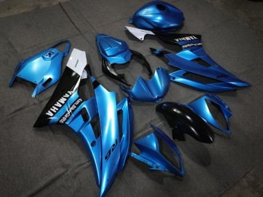 Carenados Moto Yamaha YZF R6 2006-2007 - Azul Negro Brillante Blanco Asequibles