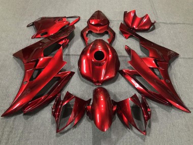 Carenados Moto Yamaha YZF R6 2006-2007 - Rojo Asequibles